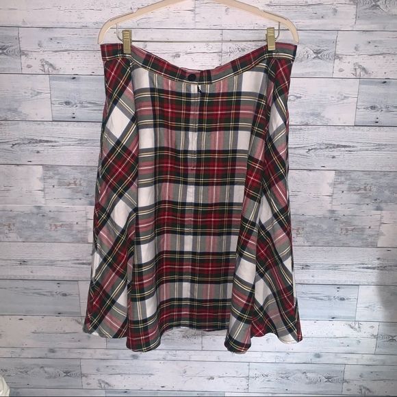 Hell Bunny “vixen” high waisted plaid skirt - Picture 3 of 5